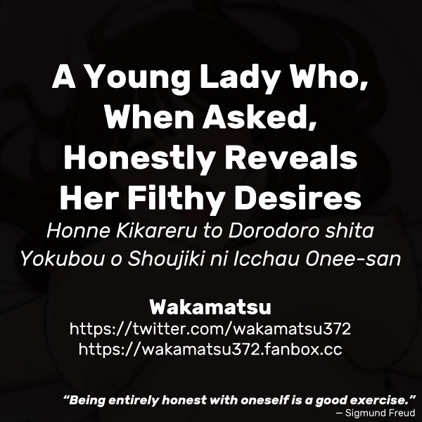 Hentai Manga Comic-A Young Lady Who, When Asked, Honestly Reveals Her Filthy Desires-Read-12